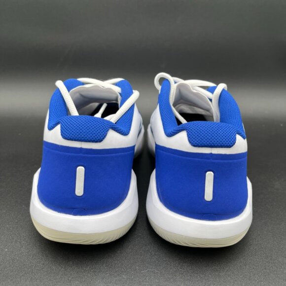 Nike Alpha Menace Turf Low Football Cleats White/Blue Men's BV3997-101 Multi Sz - Picture 5 of 5